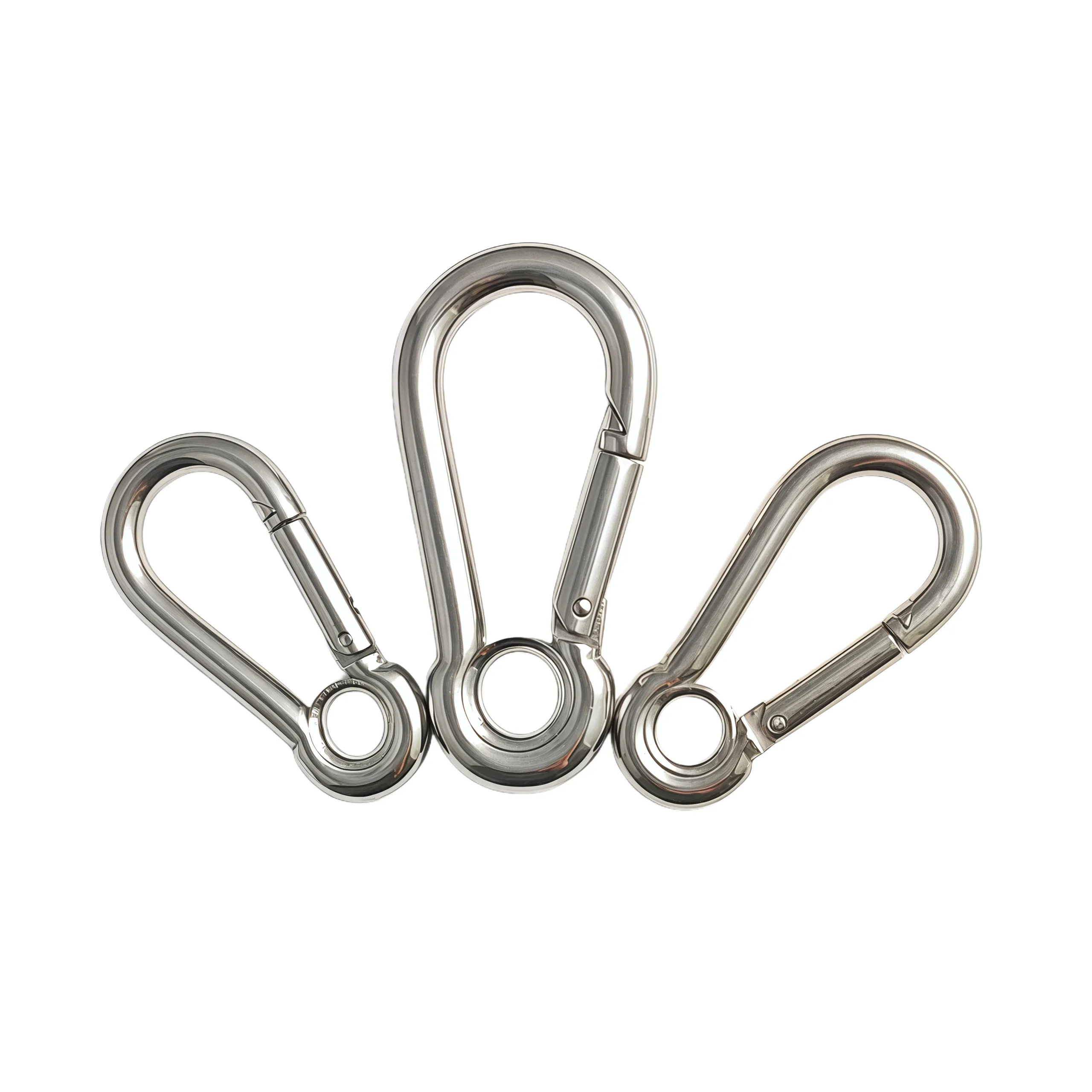 stainless steel Snap hook with eyelet 3