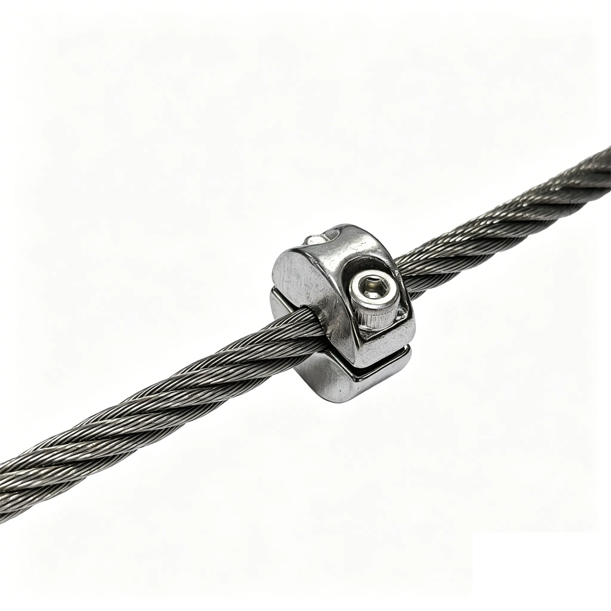 stainless steel wire rope grip (round) 4