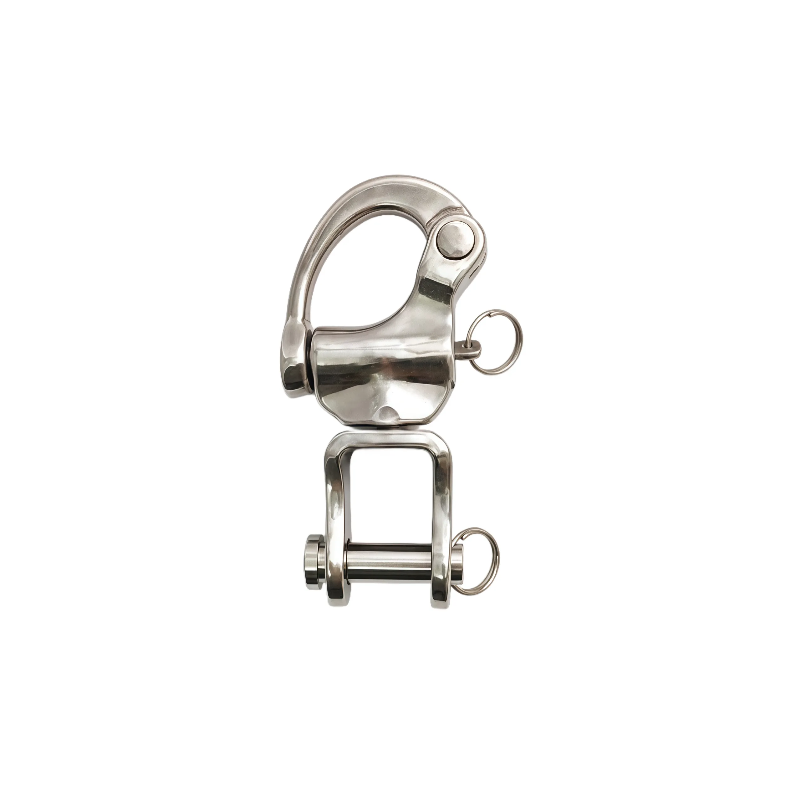 stainless steel Swivel snap shackle with fork
