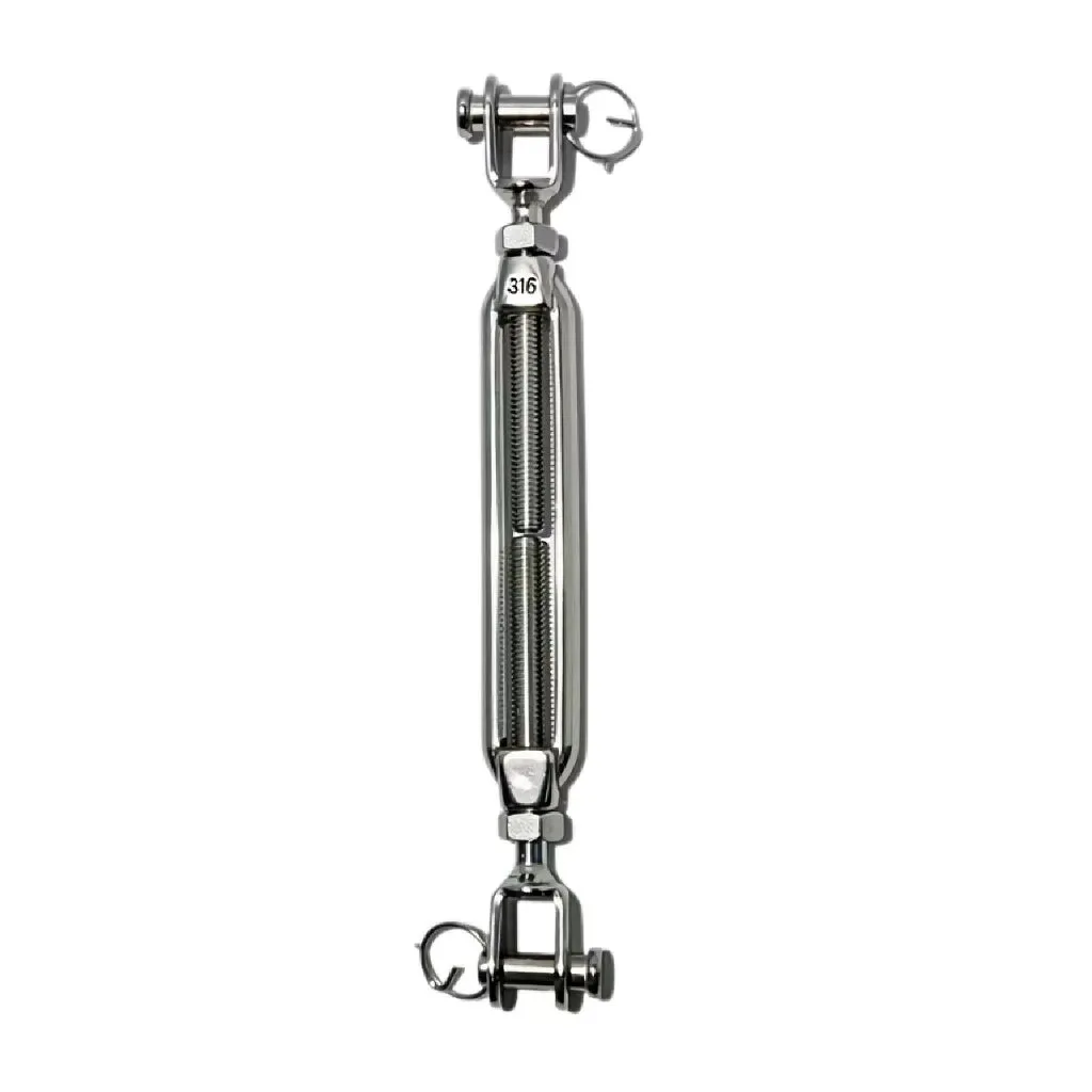 stainless steel Open body turnbuckle (fork / fork)