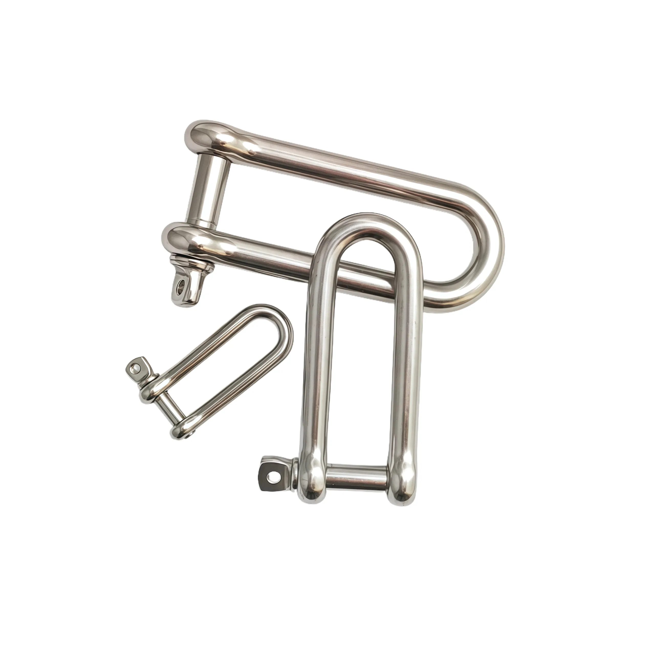 stainless steel Long D shackle 2